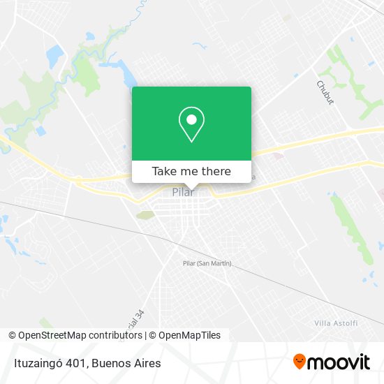 Ituzaingó 401 map