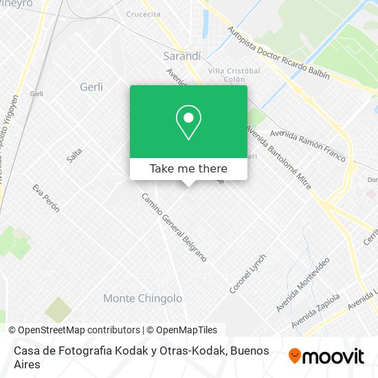 Casa de Fotografia Kodak y Otras-Kodak map