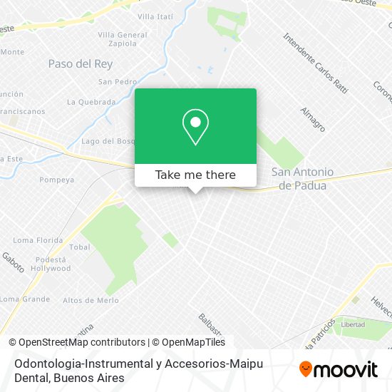 Odontologia-Instrumental y Accesorios-Maipu Dental map