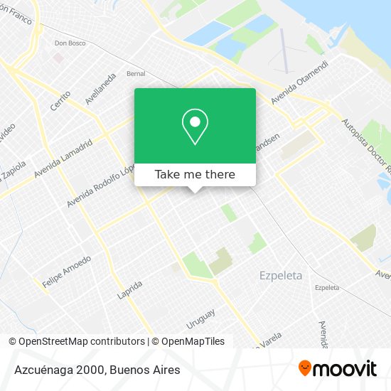 Mapa de Azcuénaga 2000