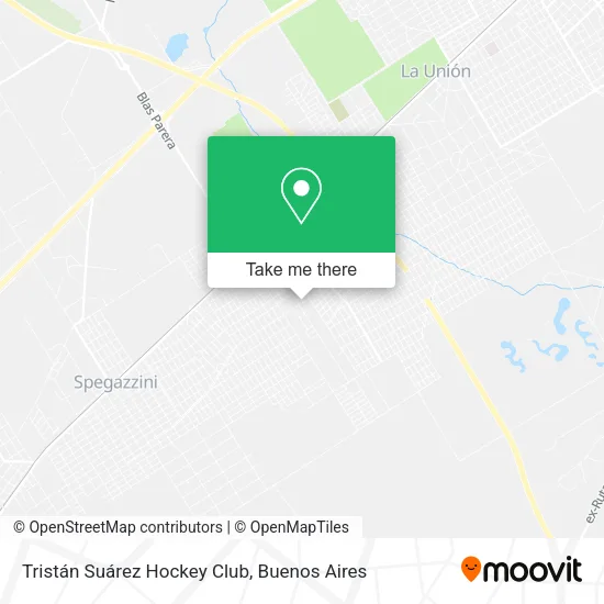 Tristán Suárez Hockey Club map