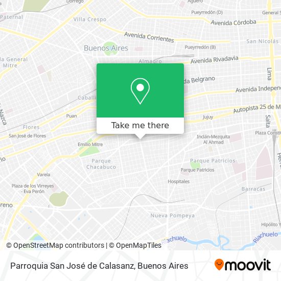 Parroquia San José de Calasanz map