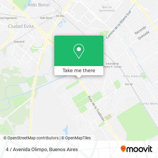 4 / Avenida Olimpo map