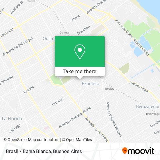 Brasil / Bahía Blanca map