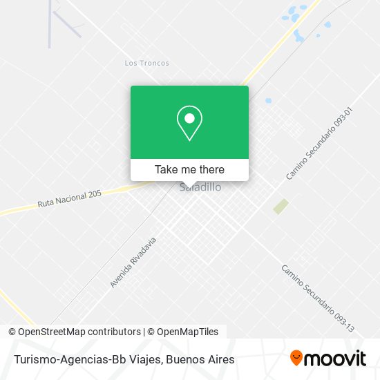Turismo-Agencias-Bb Viajes map