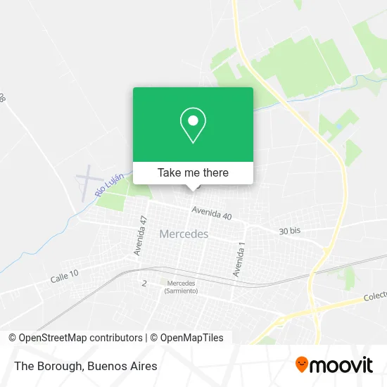 The Borough map