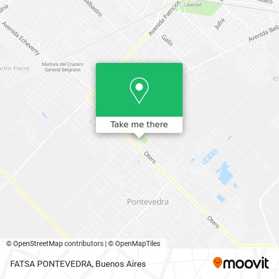FATSA PONTEVEDRA map
