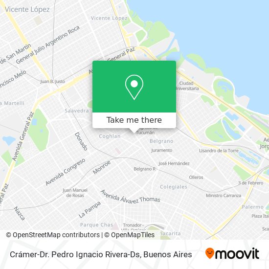 Crámer-Dr. Pedro Ignacio Rivera-Ds map
