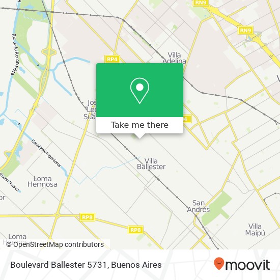 Boulevard Ballester 5731 map