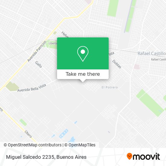 Miguel Salcedo 2235 map
