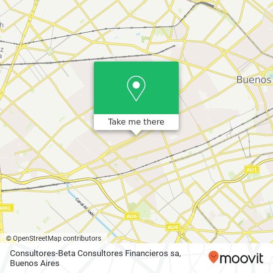 Mapa de Consultores-Beta Consultores Financieros sa