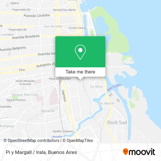 Pi y Margall / Irala map