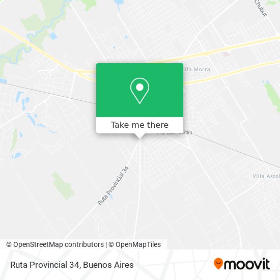 Ruta Provincial 34 map