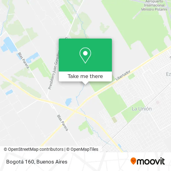 Bogotá 160 map