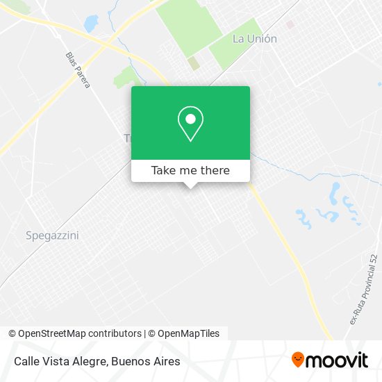 Calle Vista Alegre map