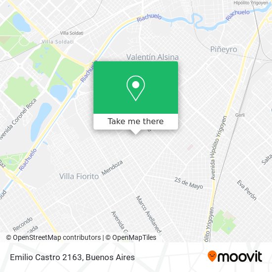 Mapa de Emilio Castro 2163