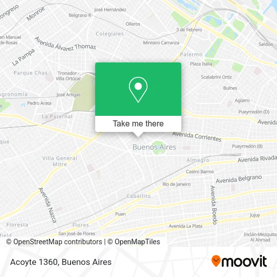 Acoyte 1360 map