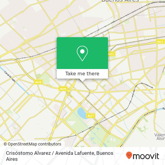 Crisóstomo Alvarez / Avenida Lafuente map