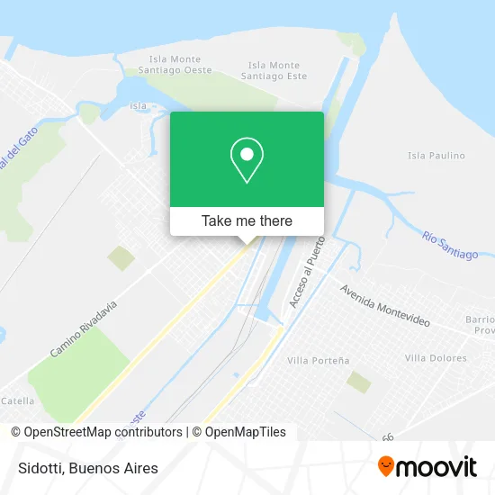 Mapa de Sidotti