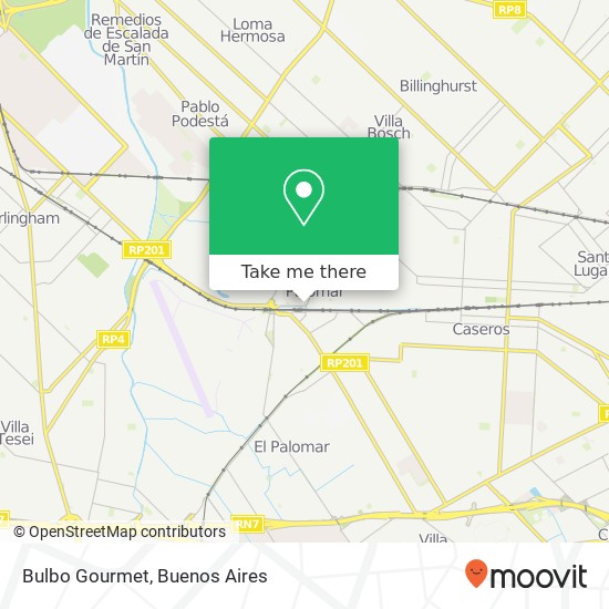 Bulbo Gourmet map