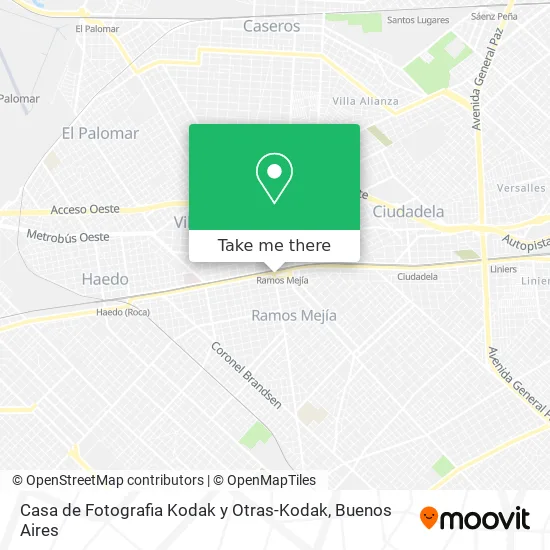 Mapa de Casa de Fotografia Kodak y Otras-Kodak