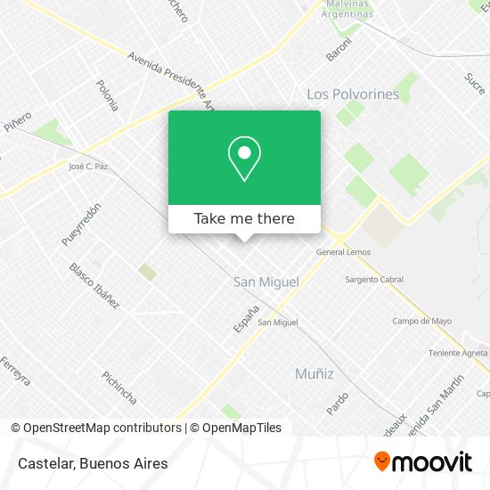 Mapa de Castelar