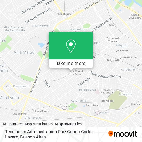 Técnico en Administracion-Ruiz Cobos Carlos Lazaro map
