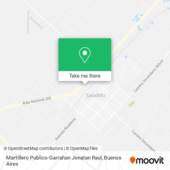 Martillero Publico-Garrahan Jonatan Raul map