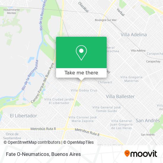 Mapa de Fate O-Neumaticos