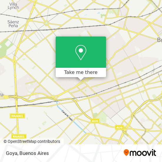 Goya map