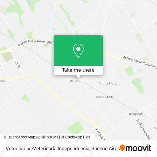 Veterinarias-Veterinaria Independencia map