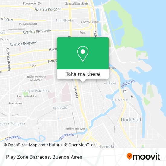 Play Zone Barracas map