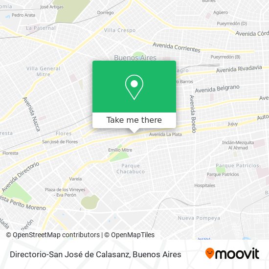 Directorio-San José de Calasanz map