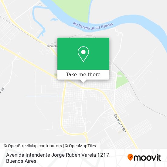 Mapa de Avenida Intendente Jorge Ruben Varela 1217