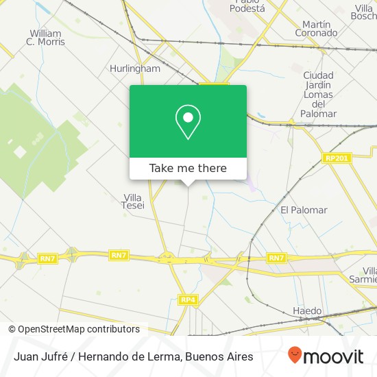 Mapa de Juan Jufré / Hernando de Lerma