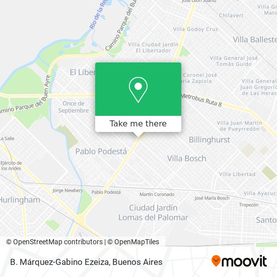 B. Márquez-Gabino Ezeiza map