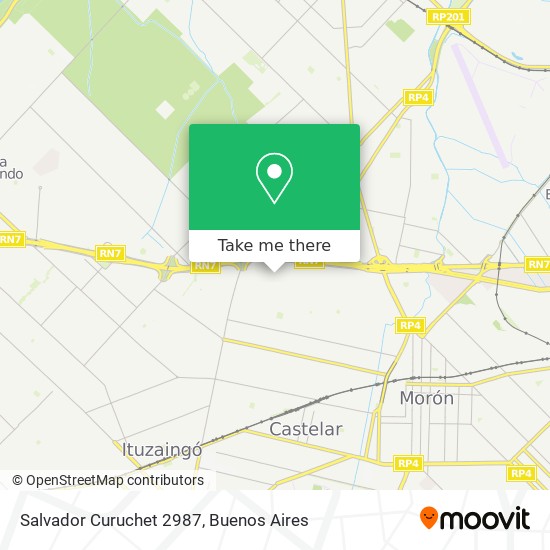 Salvador Curuchet 2987 map