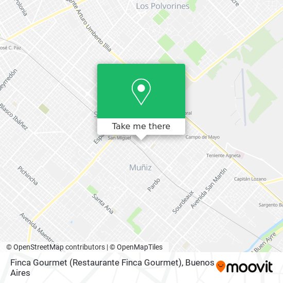 Finca Gourmet (Restaurante Finca Gourmet) map