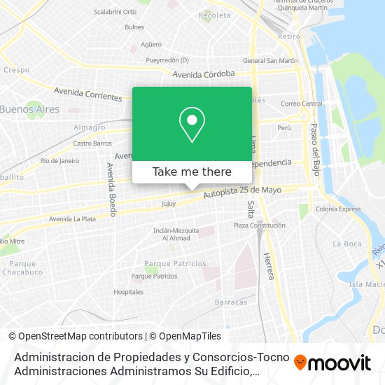 Administracion de Propiedades y Consorcios-Tocno Administraciones Administramos Su Edificio map