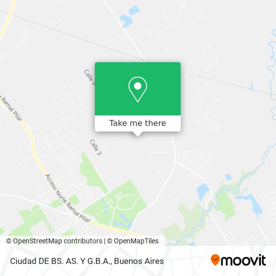 Ciudad DE BS. AS. Y G.B.A. map