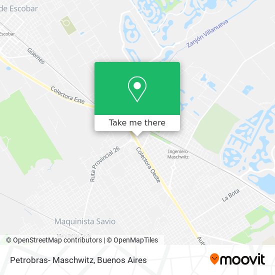 Petrobras- Maschwitz map