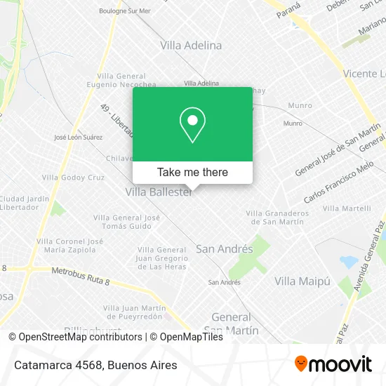 Mapa de Catamarca 4568
