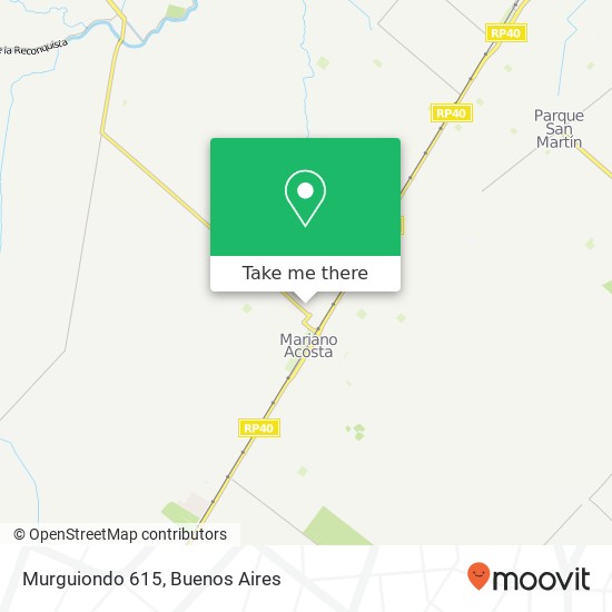 Mapa de Murguiondo 615