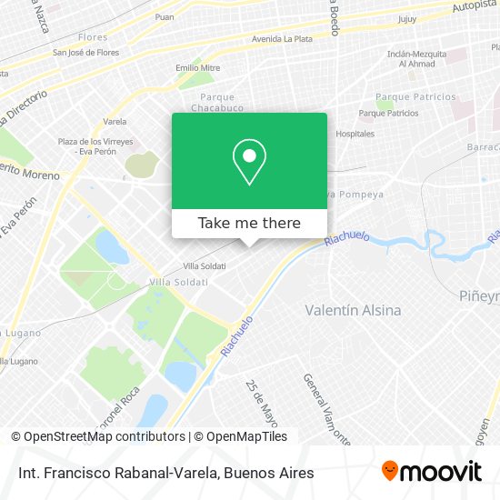 Mapa de Int. Francisco Rabanal-Varela