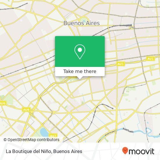 La Boutique del Niño map