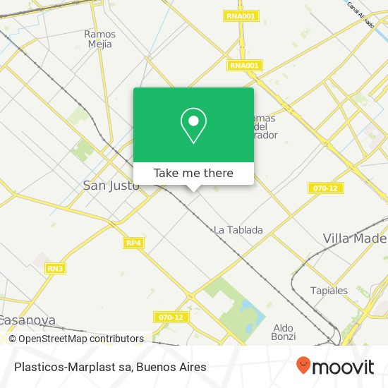 Plasticos-Marplast sa map