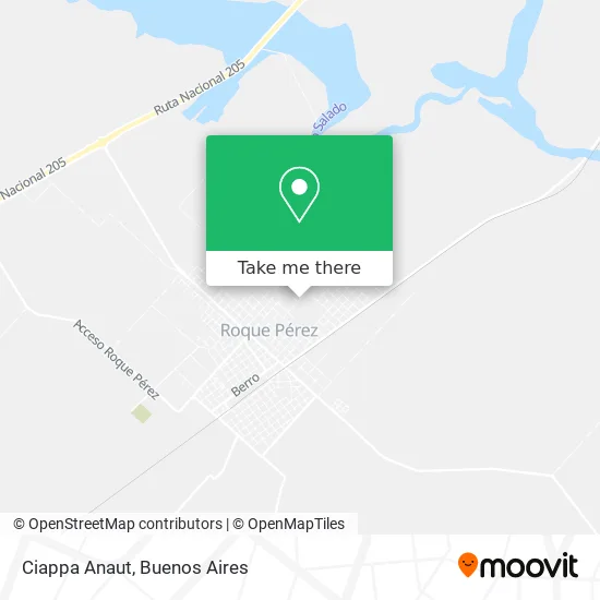 Ciappa Anaut map