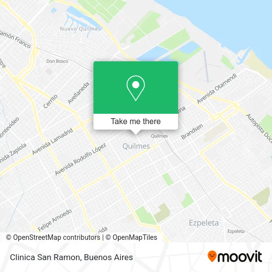 Mapa de Clinica San Ramon