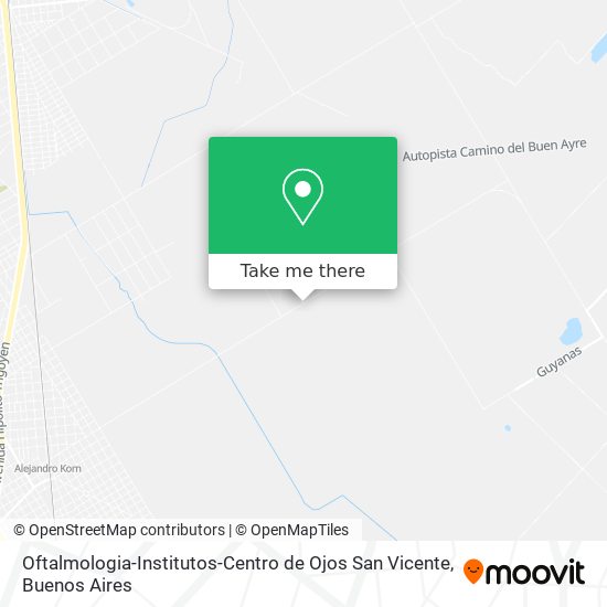 Oftalmologia-Institutos-Centro de Ojos San Vicente map