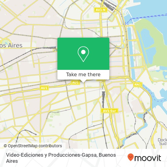 Mapa de Video-Ediciones y Producciones-Gapsa